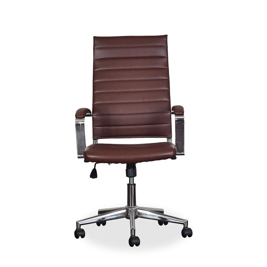 Leather Rolling Chair
