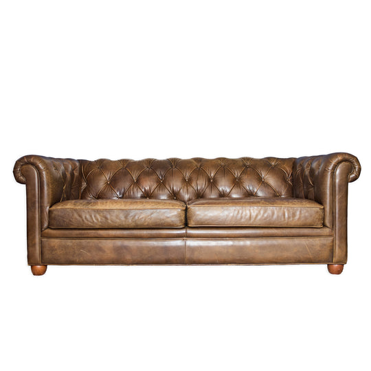 Leather Chesterfield Sofa