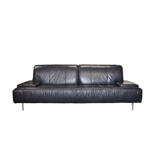 Leather Low Sofa
