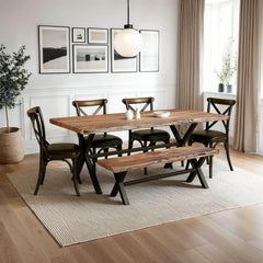 Restore Live Edge Dining Table - Whats New Furniture - Portland, Oregon