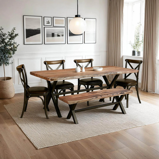 Restore Live Edge Dining Table - Whats New Furniture - Portland, Oregon