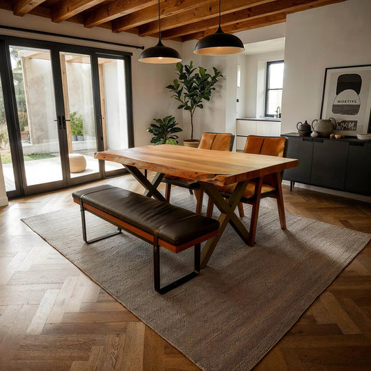 Restore Live Edge Dining Table - Whats New Furniture - Portland, Oregon