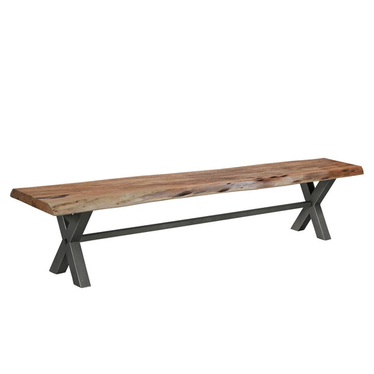 Restore Live Edge Bench Solid Acacia