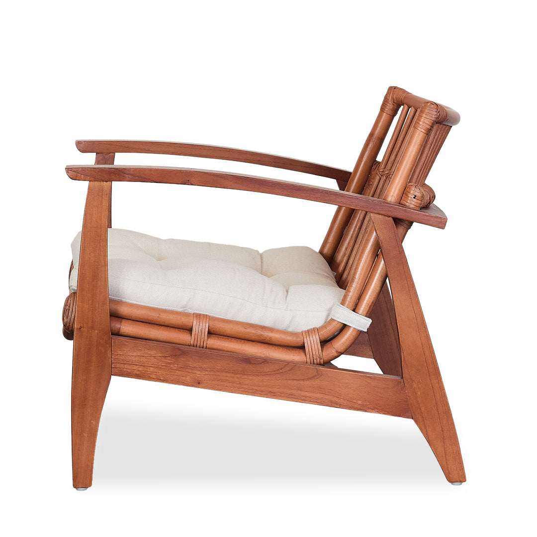 Low Rattan Chair