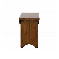 Irish Coast Small Bench - construction detail - mid-century modern benches - Whats New Furniture Portland OR