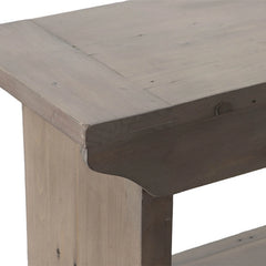 Irish Coast Small Bench - finish detail - mid-century modern benches - Whats New Furniture Portland OR