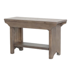 Irish Coast Small Bench - alternate angle - mid-century modern benches - Whats New Furniture Portland OR
