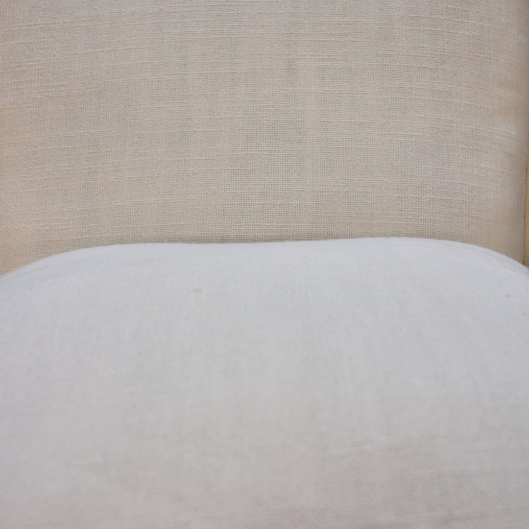 Magnolia Wood Occassional Chair with Cushions