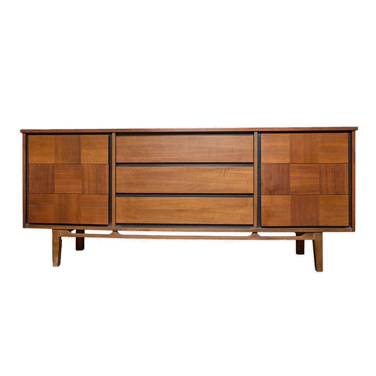 Mid Century Modern 9 Drawer Dresser
