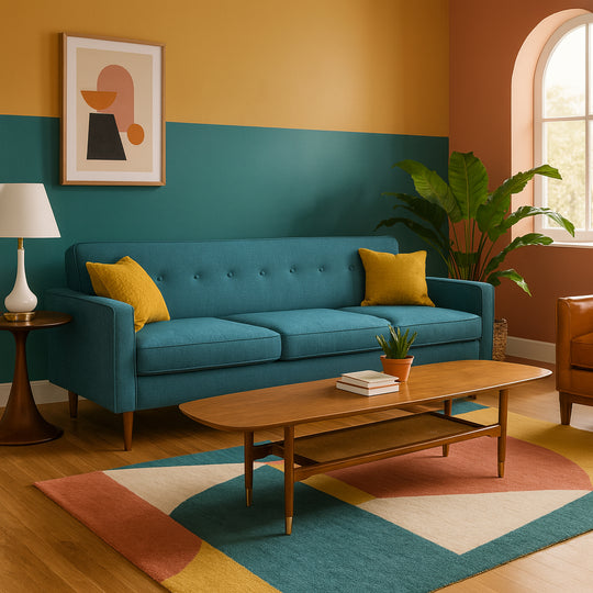 Modern Coffee Table w/Shelf