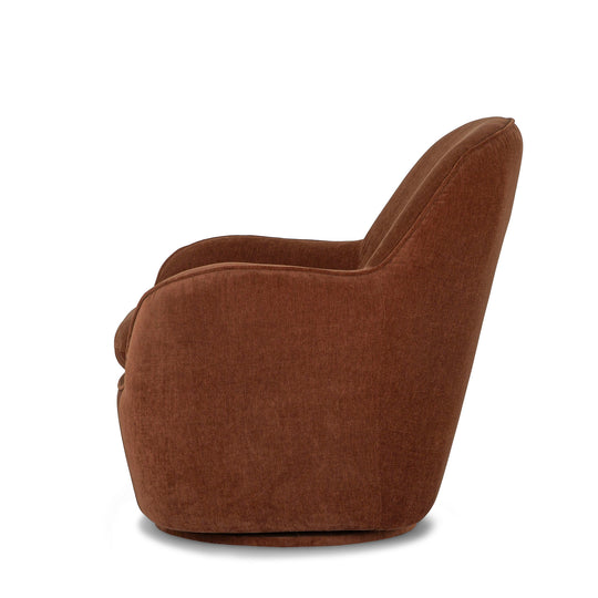 Tillamook Swivel Accent Chair - detail - mid-century modern chairs - Whats New Furniture Portland OR