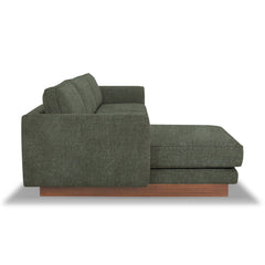 Highland Sectional - back view - mid-century modern sectionals - Whats New Furniture Portland OR
