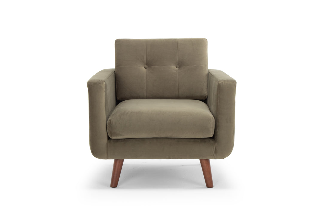 Winner Accent Chair in Moss Green