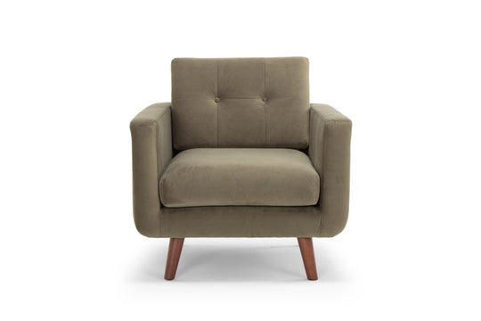 Winner Accent Chair in Moss Green