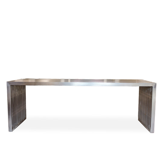 Metal and Lucite Coffee Table