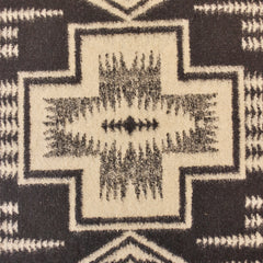 Modern Ottoman in New Pendleton Fabric - Whats New Furniture - Portland, Oregon
