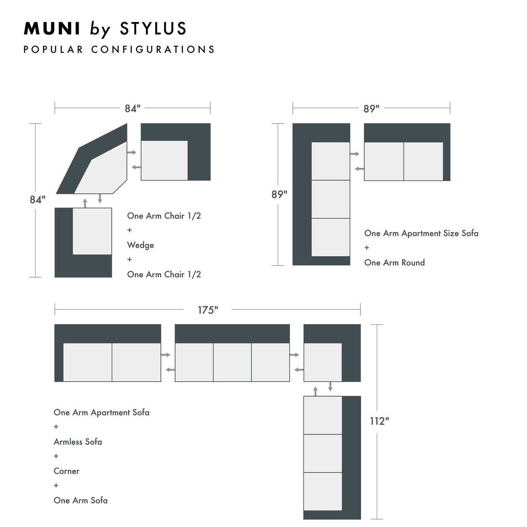 Muni Custom Sofa / Sectional