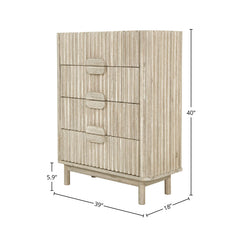 Oasis 4 Drawer Chest - Whats New Furniture - Portland, Oregon