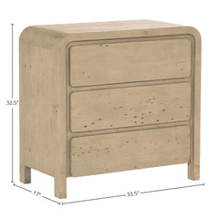 Opera 3 Drawer Small Chest - Whats New Furniture - Portland, Oregon