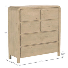 Opera 6 Drawer Chest - Whats New Furniture - Portland, Oregon