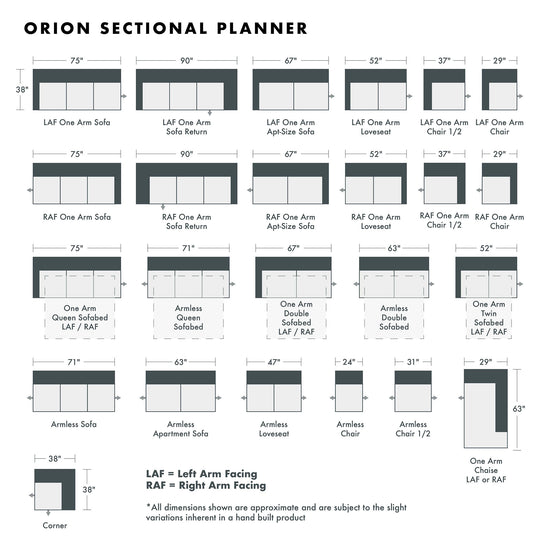 Orion Custom Sofa / Sectional
