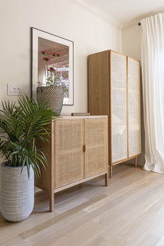 Rattan Small Sideboard - Whats New Furniture - Portland, Oregon
