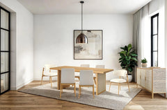 Rattan 3 Door Sideboard - Whats New Furniture - Portland, Oregon