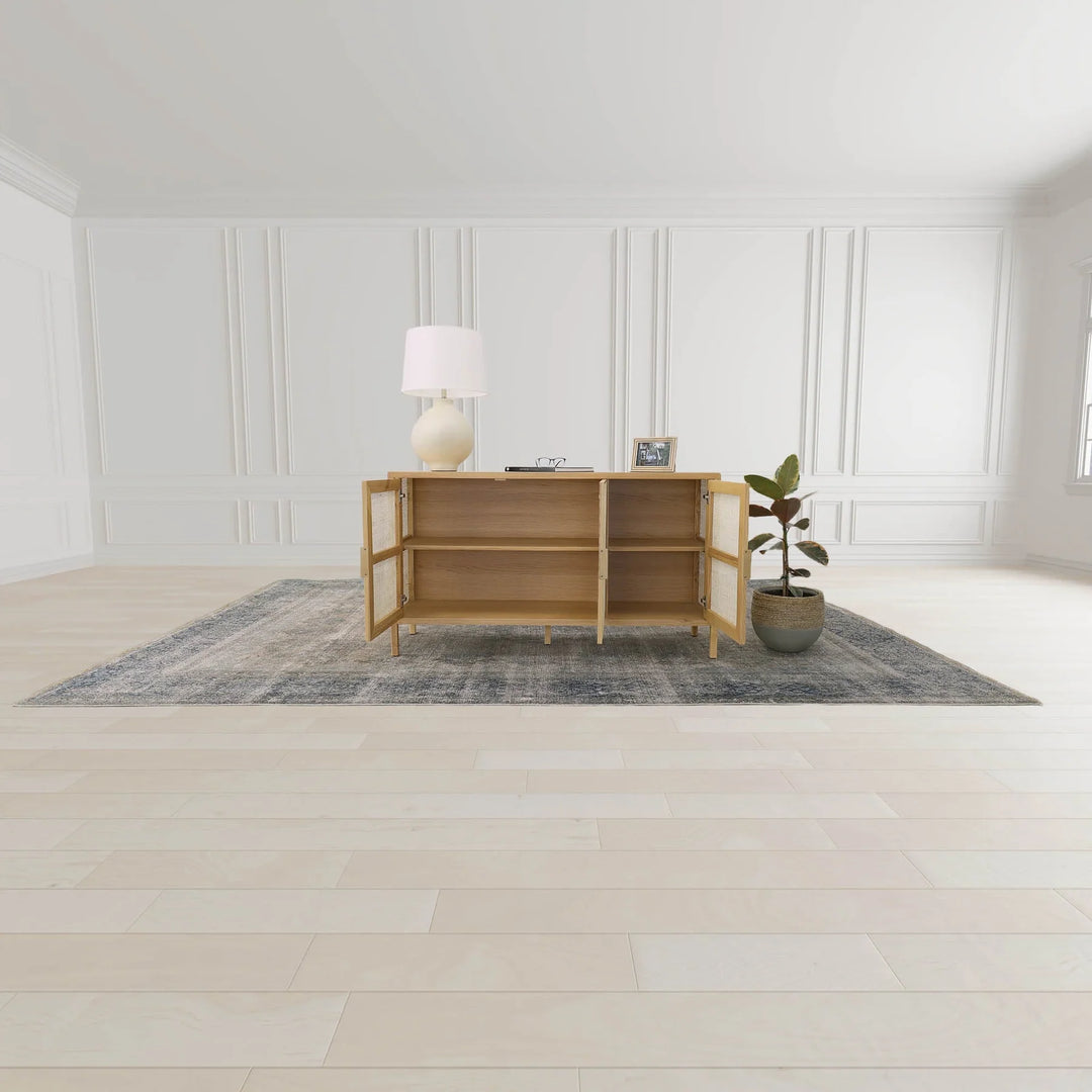 Rattan 3 Door Sideboard