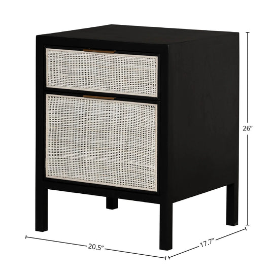 Rattan Filing Cabinet