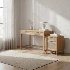 Rattan Filing Cabinet - Whats New Furniture - Portland, Oregon