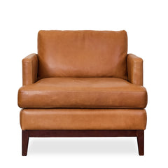Leather Chair w/Ottoman - Whats New Furniture - Portland, Oregon