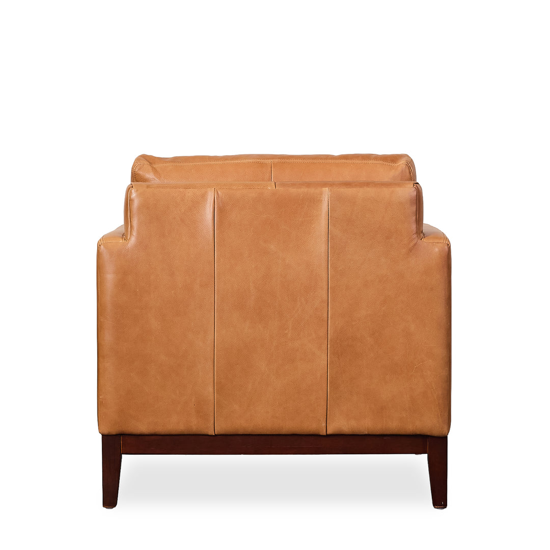 Leather Chair w/Ottoman - Whats New Furniture - Portland, Oregon