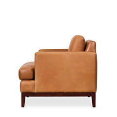 Leather Chair w/Ottoman - Whats New Furniture - Portland, Oregon