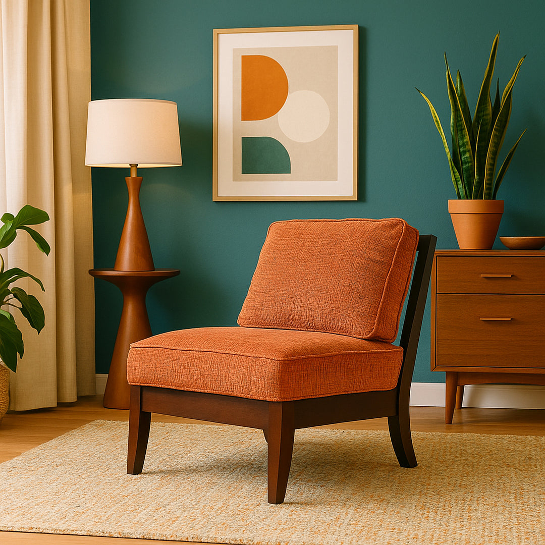 Contemporary Armless Occassional Chair
