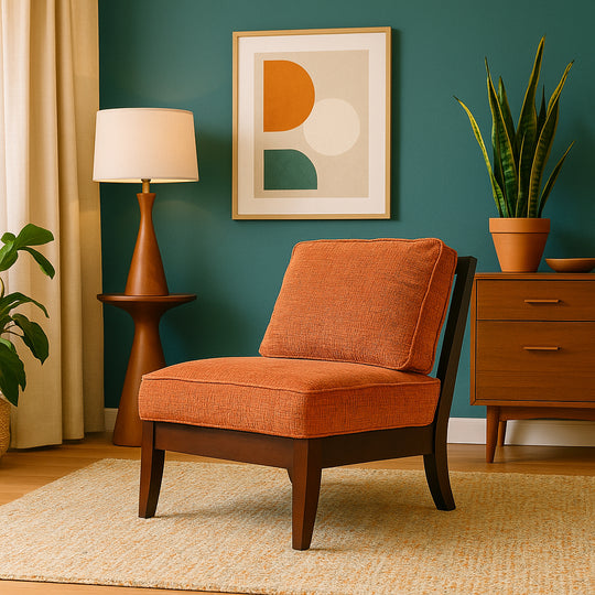 Contemporary Armless Occassional Chair