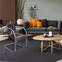 Retro Faux Leather Chair - Whats New Furniture - Portland, Oregon