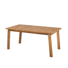 Riviera Outdoor Dining Table - detail - mid-century modern outdoor dining tables - Whats New Furniture Portland OR