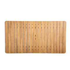 Riviera Outdoor Dining Table - leg detail - mid-century modern outdoor dining tables - Whats New Furniture Portland OR