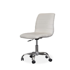 Leather Rolling Chair - Whats New Furniture - Portland, Oregon