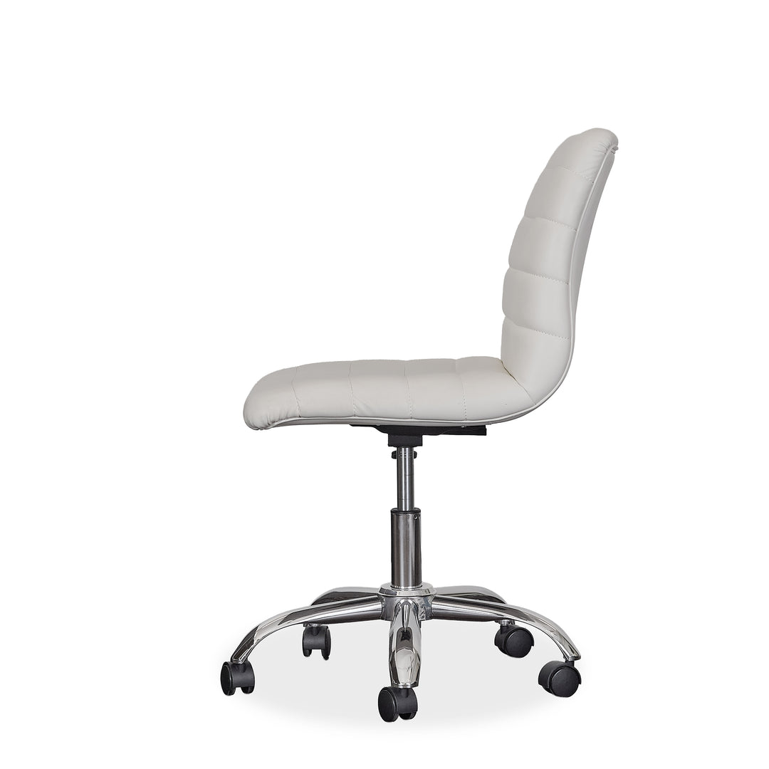 Leather Rolling Chair