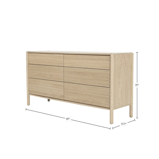 Runway 6 Drawer Dresser