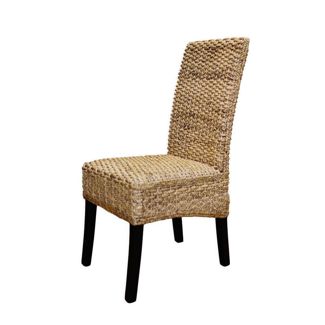 Set of 4 Seagrass Dining Chairs