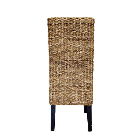 Set of 4 Seagrass Dining Chairs