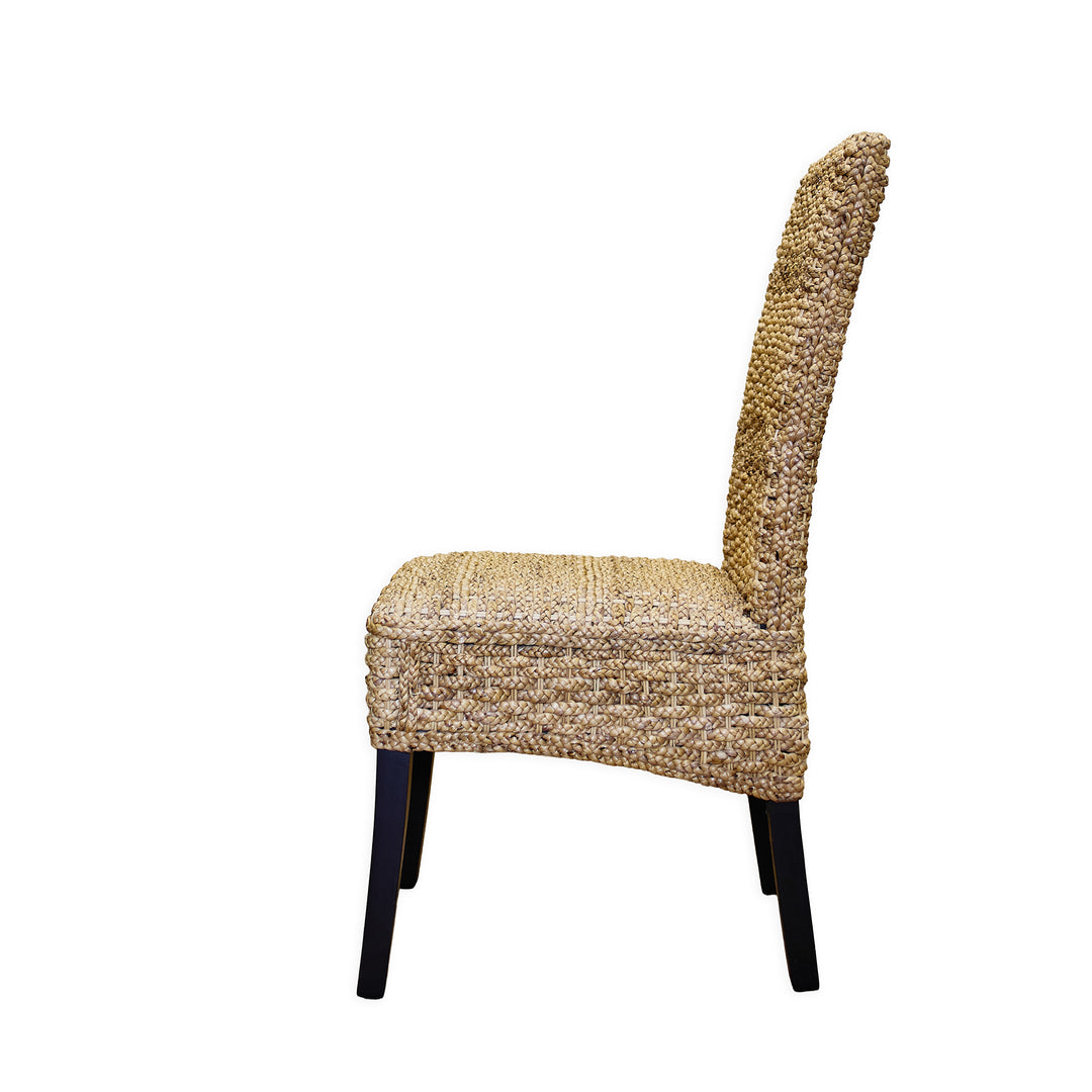 Set of 4 Seagrass Dining Chairs