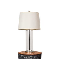 Glass Cylinder Lamp - What&