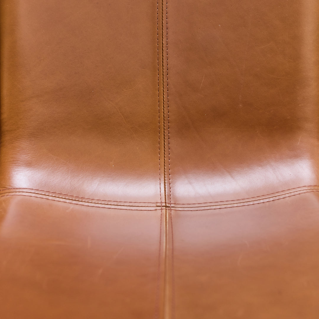 Slope Leather Rolling Chair