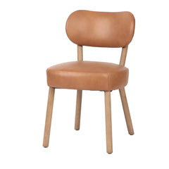 Jesse Leather Dining Chair - Whats New Furniture - Portland, Oregon