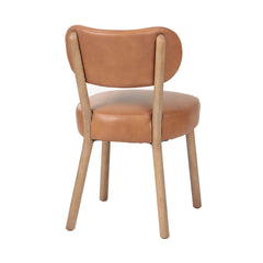 Jesse Leather Dining Chair - Whats New Furniture - Portland, Oregon