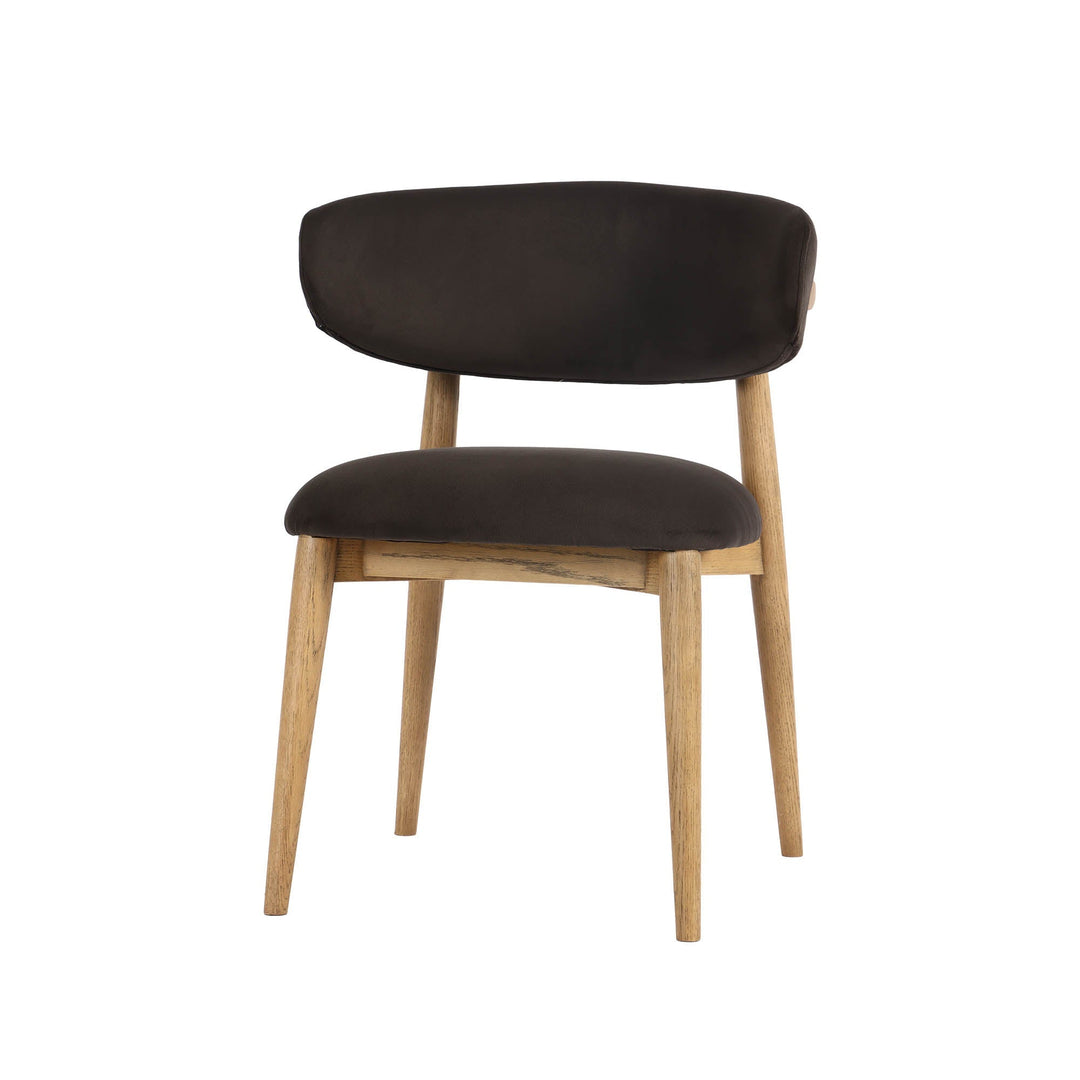 Milo Dining Chair in Slate Charcoal - Whats New Furniture Portland