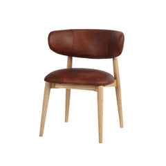 Milo Dining Chair in Tobacco (VB) - Whats New Furniture Portland